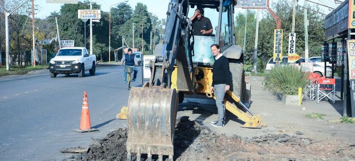 Comenzaron las obras de bacheo asfáltico en Ruta 25