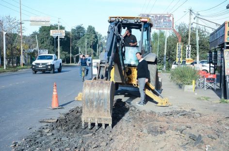 Comenzaron las obras de bacheo asfáltico en Ruta 25