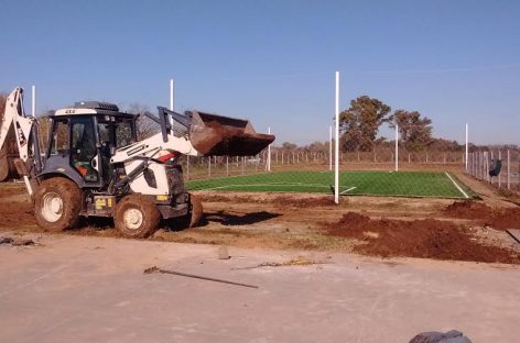 La Municipalidad de Escobar avanza con las obras en el polideportivo de Matheu