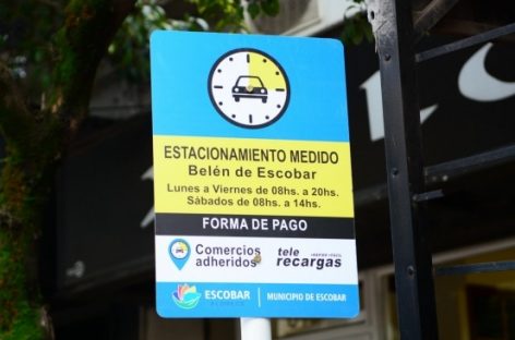 Estacionamiento medido en Belén de Escobar: habrá que pagar desde el 16 de agosto