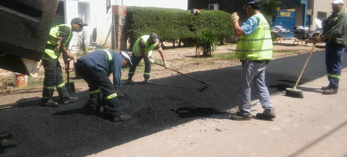 Continúan los trabajos de mejora en la vía pública de Matheu