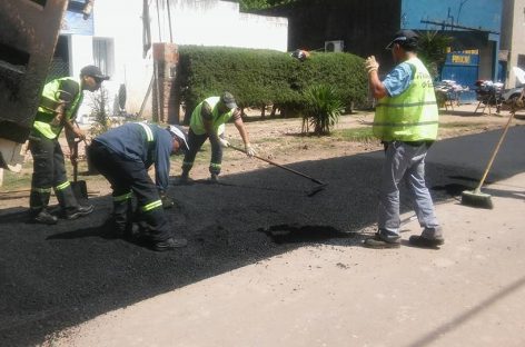 Continúan los trabajos de mejora en la vía pública de Matheu