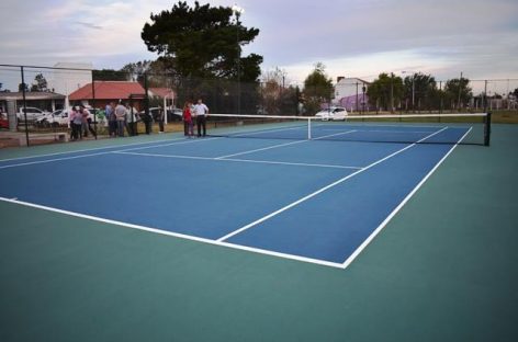 Lo que viene a Matheu: agua corriente, canchas de tenis municipales y un salón de fiestas en el polideportivo