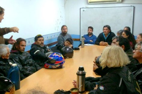 El Pte. del HCD y el Sec. Gral. del Municipio se reunieron con usuarios de motocicletas