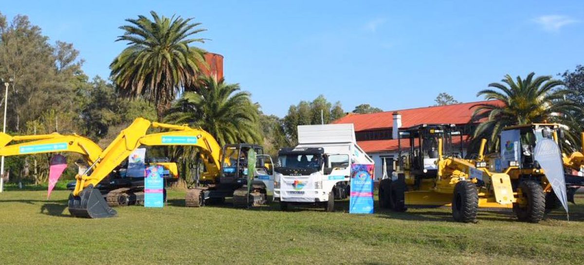 La Municipalidad de Escobar incorporó nueva maquinaria vial