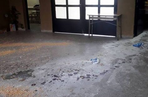 Indignación por dos actos de vandalismo en la Media 2 de Matheu: destrozos, pintura sobre escritorios y desparramo de papeles y comida