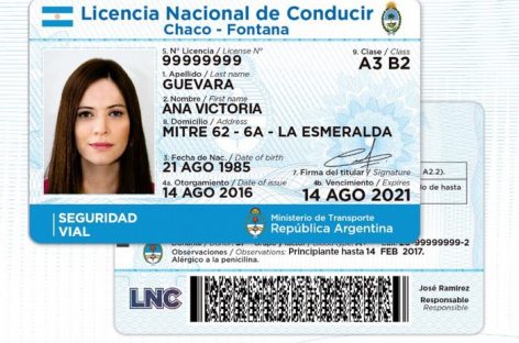 Implementan en el partido de Escobar la nueva licencia nacional de conducir