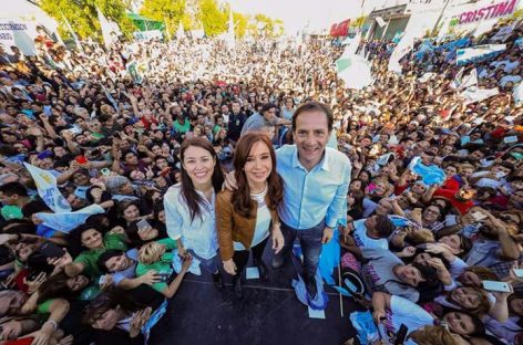 Ariel Sujarchuk y Cristina Kirchner en Savio: “vamos a pelear juntos hasta que terminen y empiece a funcionar el Hospital del Bicentenario de Garín”