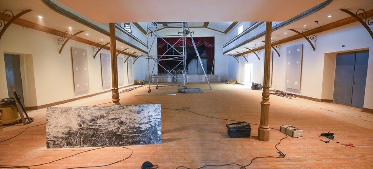 Avanzan los trabajos de restauración del cine teatro Italia: la apertura sería en marzo del 2018