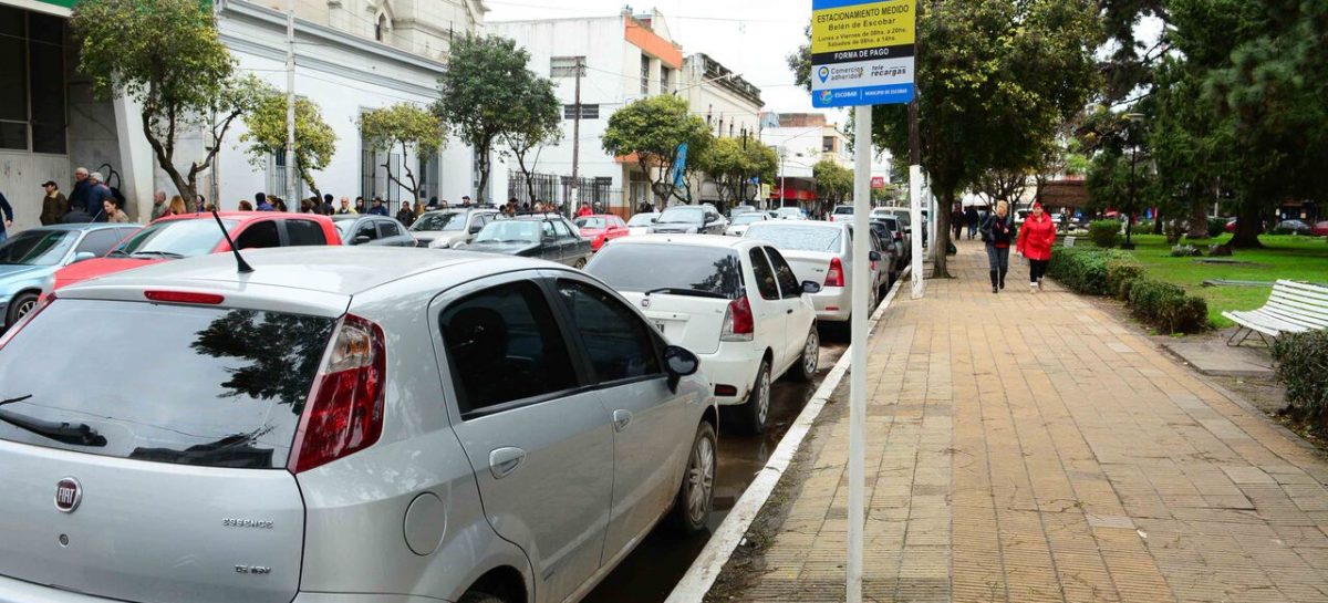 Belén de Escobar: el sistema de estacionamiento medido suma una nueva plataforma de pago