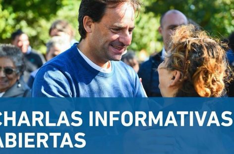 Hoy el intendente estará charlando con vecinos de Matheu