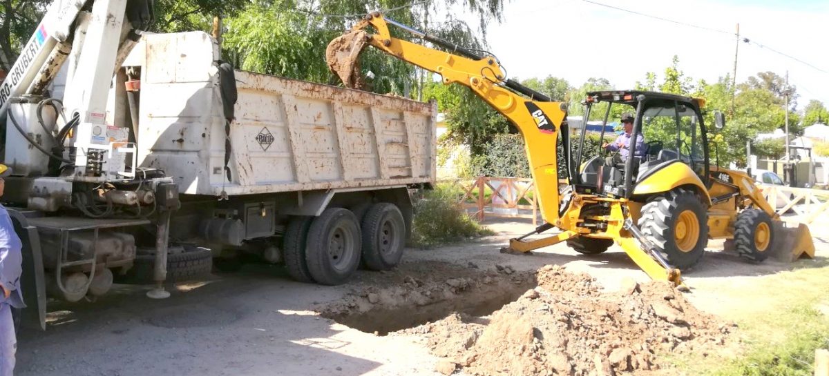 Comenzaron las obras de ampliación de la red de agua potable, el servicio también llegará a Matheu