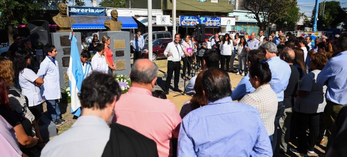 Junto a los vecinos, Ariel Sujarchuk celebró los 120 años de vida de Matheu