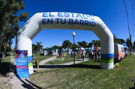 En Loma Verde, Municipio, Provincia y Nación realizan una nueva edición del programa El Estado en tu Barrio