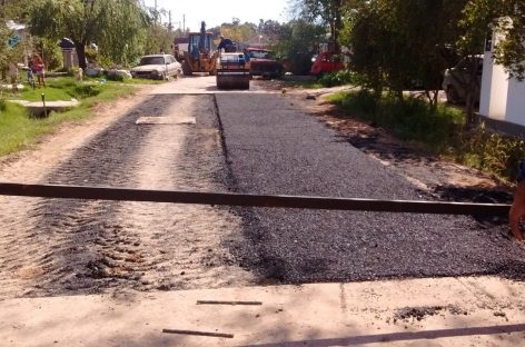 Pavimento en Maschwitz y Belén de Escobar: la Municipalidad de Escobar y AySA reinician los trabajos