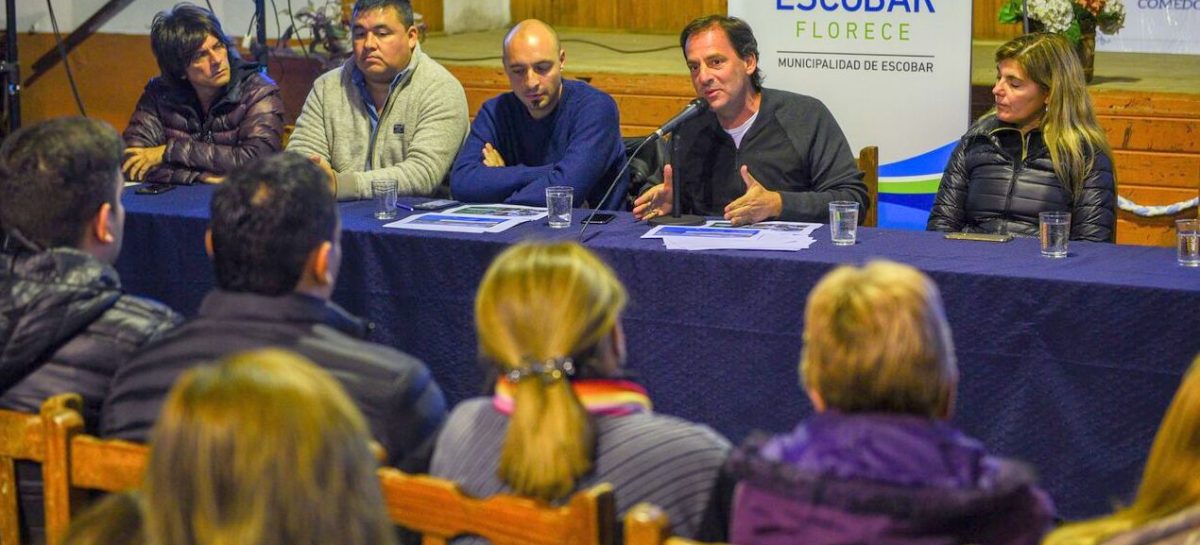 Programa Identidad Escobar: la plaza principal de Matheu desde ahora se llama “Plaza del Pueblo”