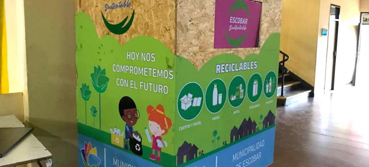 En un mes, 35 mil alumnos de Escobar recolectaron más de 500 bolsones de residuos reciclables
