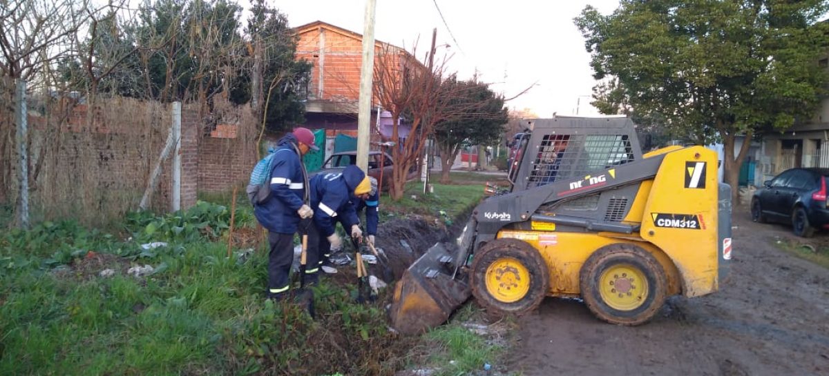 Siguen adelante los trabajos de la Municipalidad de Escobar para mejorar el espacio público