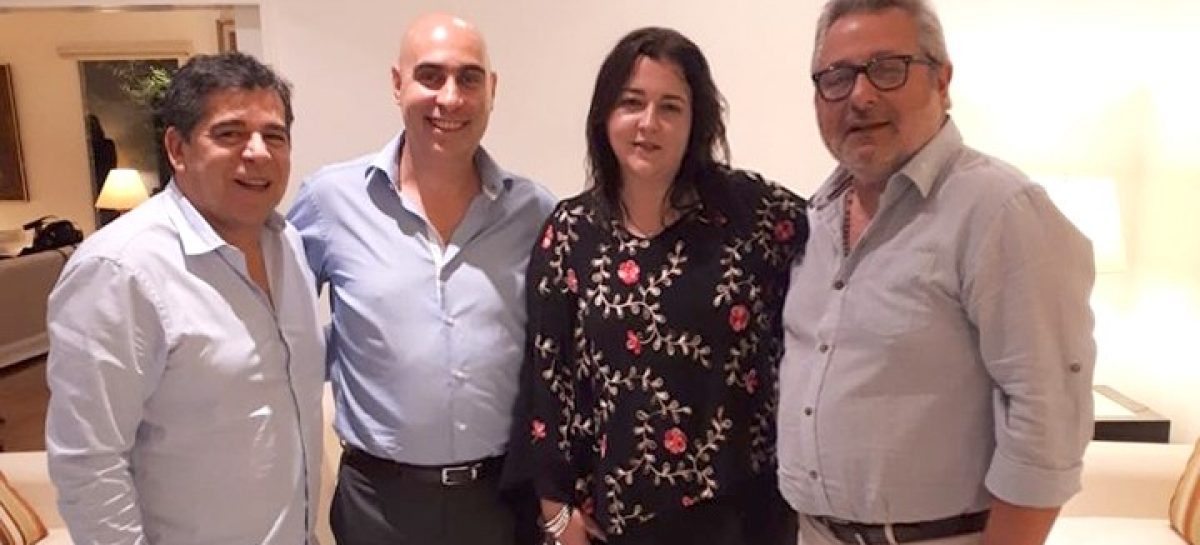 Rocío Fernández se reunió con Luis Raúl González Pérez, alto comisionado de DDHH mexicano (CNHD) y Ezequiel Sabor, embajador argentino en México