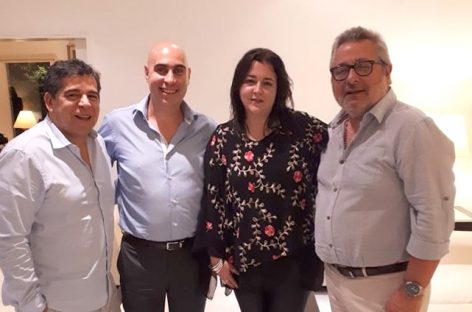 Rocío Fernández se reunió con Luis Raúl González Pérez, alto comisionado de DDHH mexicano (CNHD) y Ezequiel Sabor, embajador argentino en México