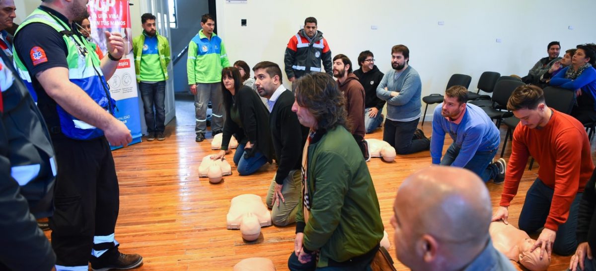 La Municipalidad de Escobar convirtió en sala cardioprotegida al nuevo Teatro Seminari