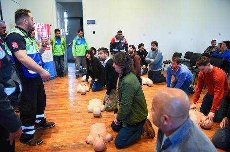 La Municipalidad de Escobar convirtió en sala cardioprotegida al nuevo Teatro Seminari