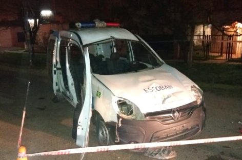 Un policía y un agente de prevención comunitaria se accidentaron en Matheu