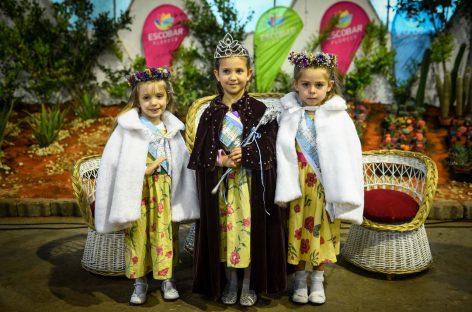 La Fiesta Nacional de la Flor eligió a la Reina Infantil del Capullo