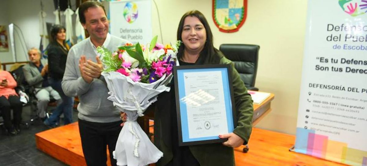 La Defensoría del Pueblo de Escobar celebró su décimo aniversario con un emotivo acto en el Concejo Deliberante