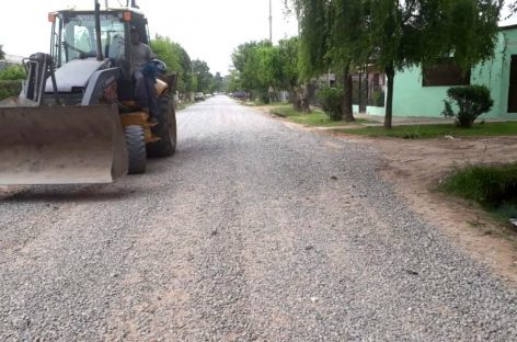 La Municipalidad de Escobar intensifica los trabajos de pavimentación en las principales calles del distrito