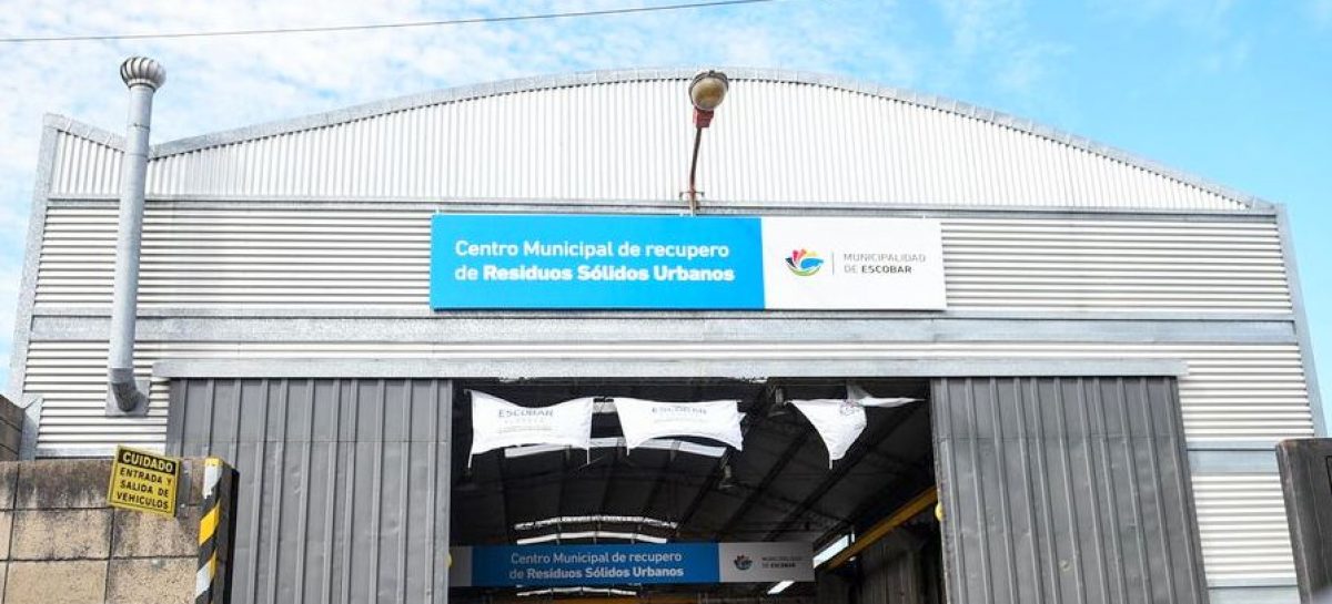 El intendente inauguró el primer centro municipal de reciclado de residuos sólidos urbanos
