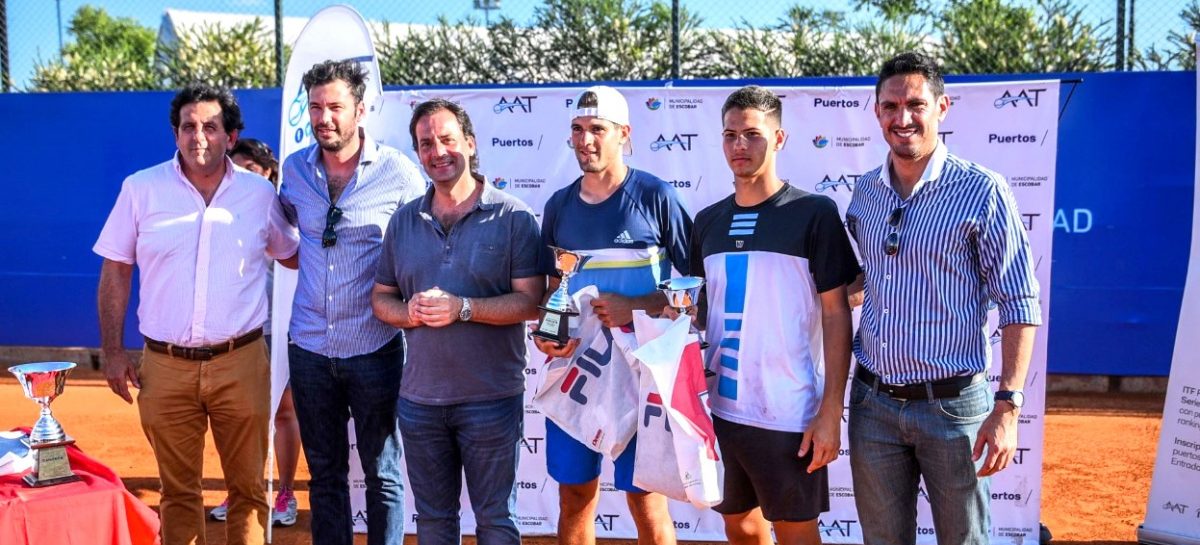 El joven tenista Santiago Rodríguez Taverna se consagró campeón de la Copa Escobar 2018