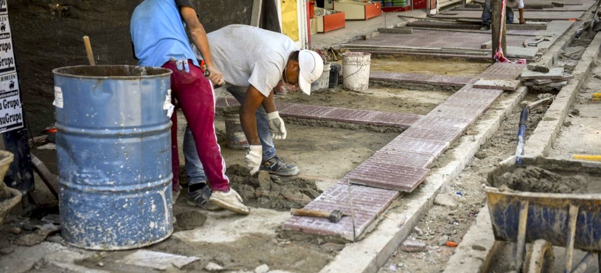 La Municipalidad de Escobar avanza con la revalorización de la Avenida Tapia de Cruz, entre Mitre y las vías del ferrocarril