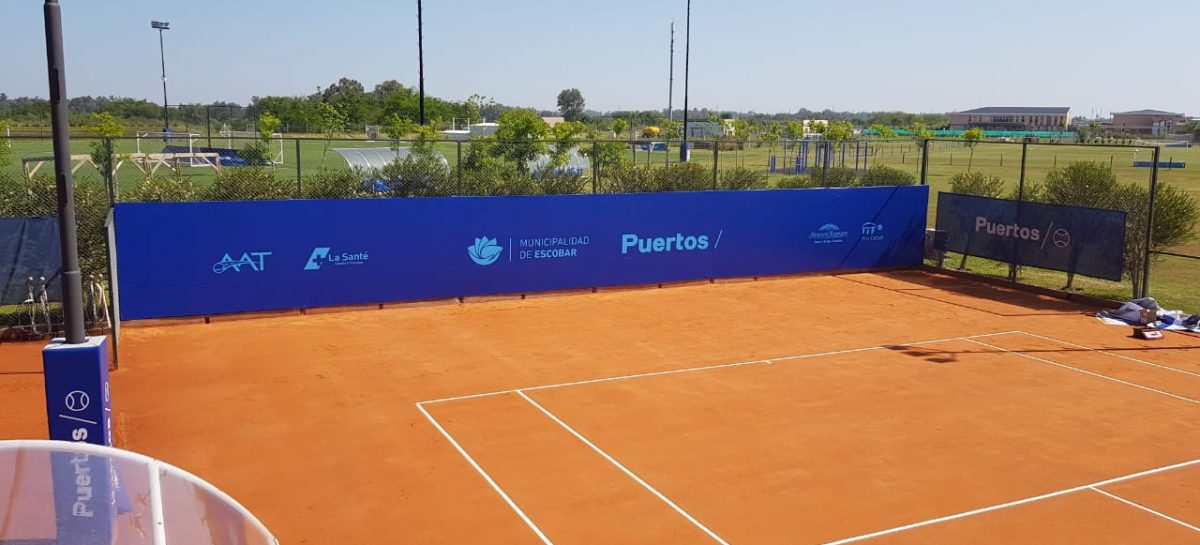 Comienza la Copa Escobar de Tenis 2018 organizada por la Municipalidad de Escobar