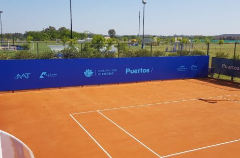 Comienza la Copa Escobar de Tenis 2018 organizada por la Municipalidad de Escobar