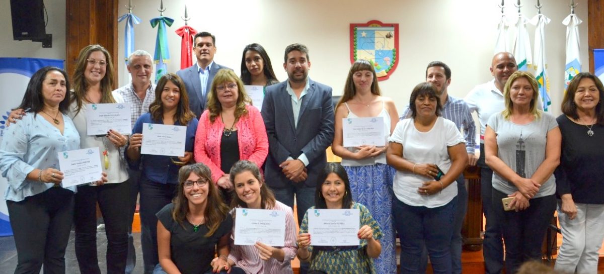 HCD: cierre del curso de taquigrafía parlamentaria 2018