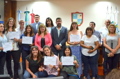 HCD: cierre del curso de taquigrafía parlamentaria 2018