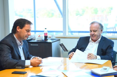 Escobar firmó un convenio con ARSAT para profundizar la modernización, conectividad y capacidad tecnológica del Estado Municipal