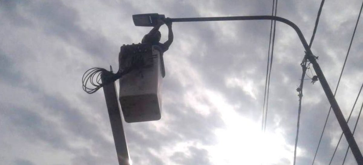 La Municipalidad de Escobar instaló 584 nuevas luminarias de tecnología LED