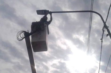 La Municipalidad de Escobar instaló 584 nuevas luminarias de tecnología LED