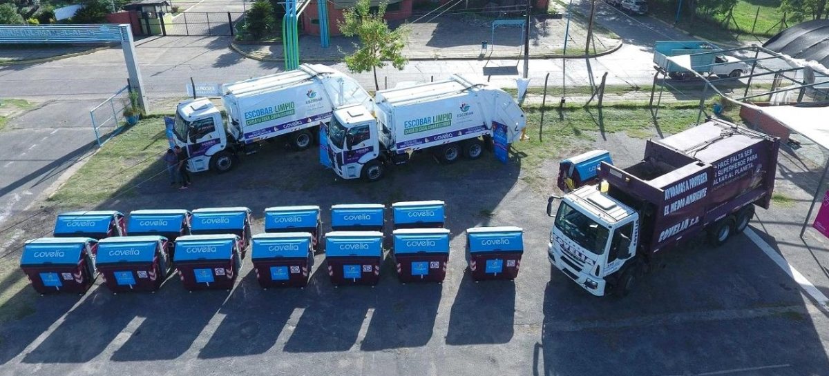 Recolección de residuos: la Municipalidad de Escobar amplía el área de cobertura, impone nuevos recorridos, mayor frecuencia y suma barrido mecánico, contenedores y camiones