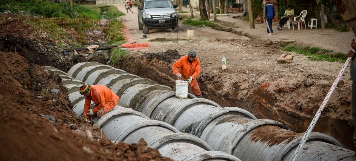 La Municipalidad de Escobar continúa con trabajos hidráulicos en distintos puntos del distrito para prevenir inundaciones