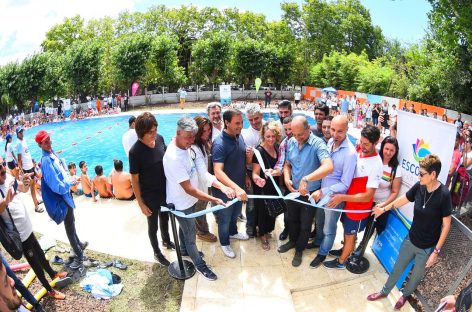 El intendente Ariel Sujarchuk inauguró la pileta semiolímpica municipal en el polideportivo de Ingeniero Maschwitz