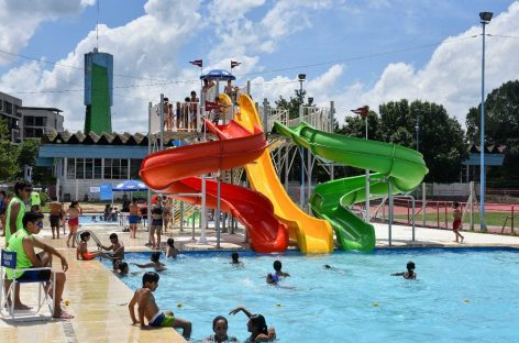 El partido de Escobar tiene su primer parque acuático municipal