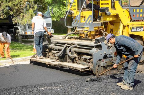 La Municipalidad de Escobar continúa con obras de asfalto y estabilizado en las calles de barrios de todo el distrito