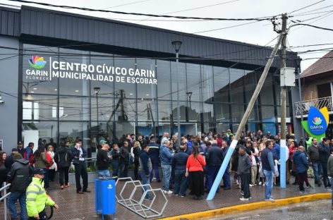 La Municipalidad de Escobar inauguró el Centro Cívico de Garín