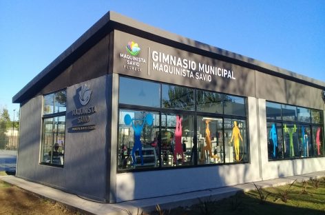 En Maquinista Savio quedó inaugurado el primer gimnasio municipal de musculación del distrito
