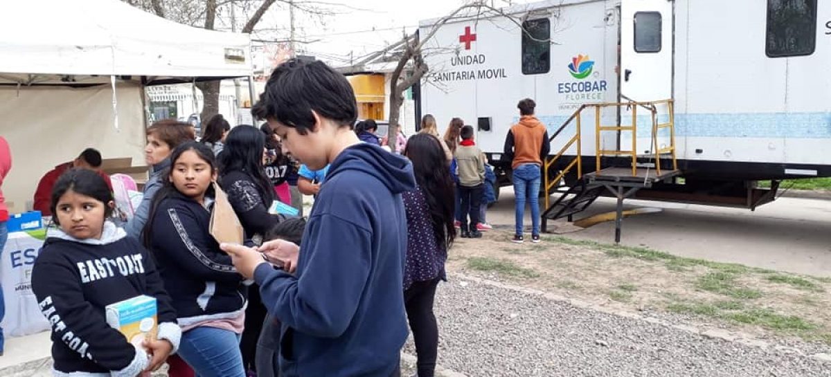 Operativos sanitarios del municipio en Belén de Escobar