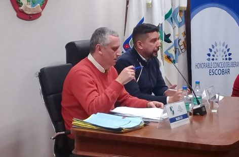 Presidida por el concejal Pablo Ramos, se llevó a cabo la Décima Segunda Sesión Ordinaria del Concejo Deliberante de Escobar
