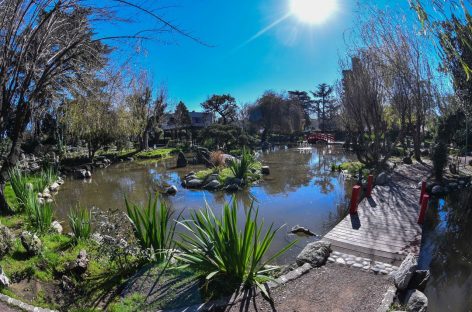 La Municipalidad realiza reformas en el Jardín Japonés de Belén de Escobar